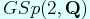 $ GSp(2,\mathbf{Q})$